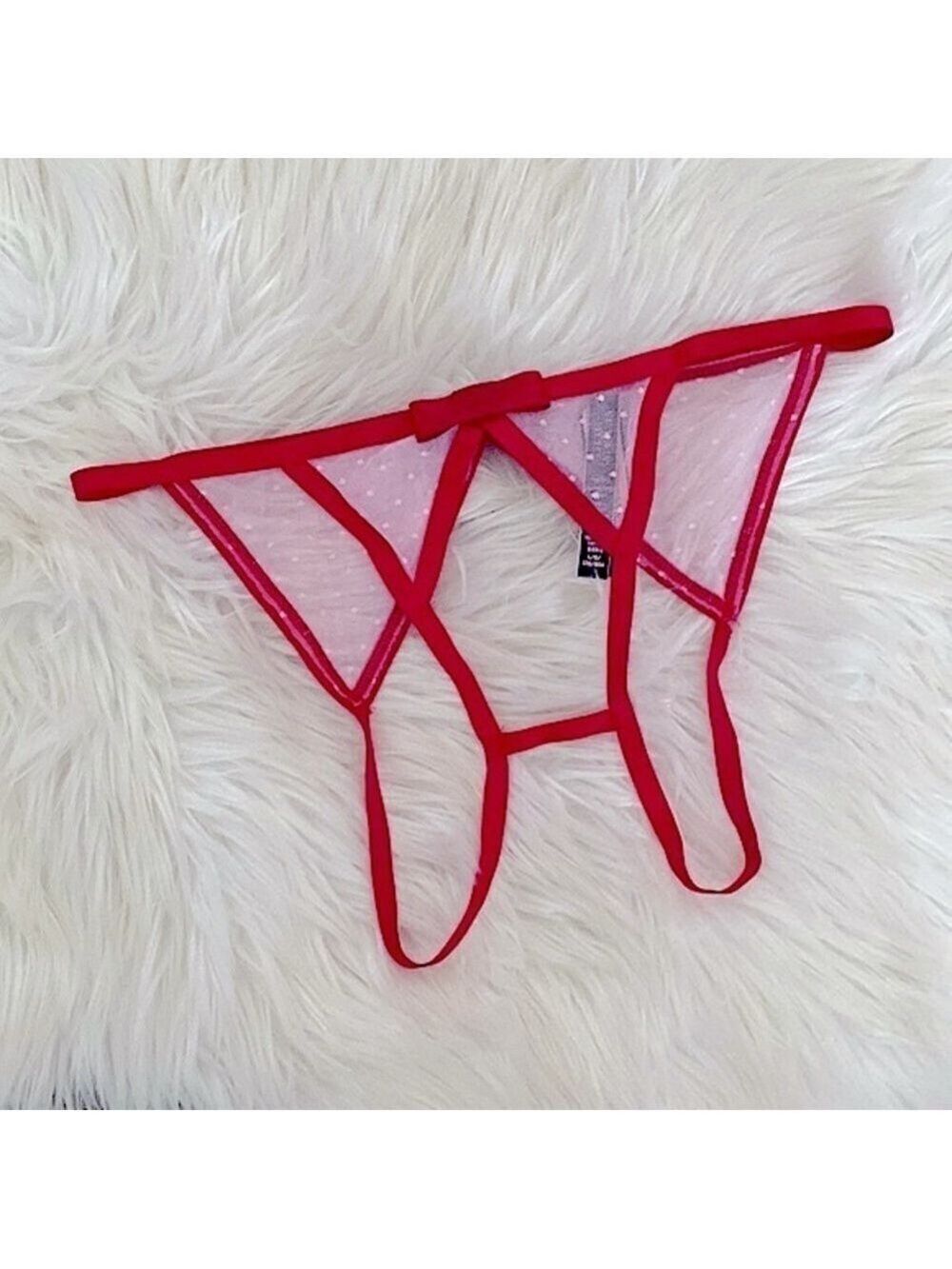 NWT Victoria’s Secret Crotchless backless panties
